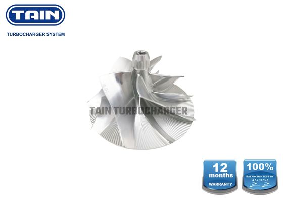 गुणवत्ता  HE351 5 X 5 Blade Upgrade Billet Compressor Wheels Mixmill Flank Point Locknut कारखाना